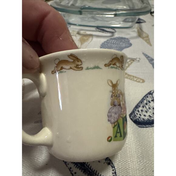 Rare Royal Daultoun 1936 Bunnykins Cup with Blocks - Picture 4 of 7